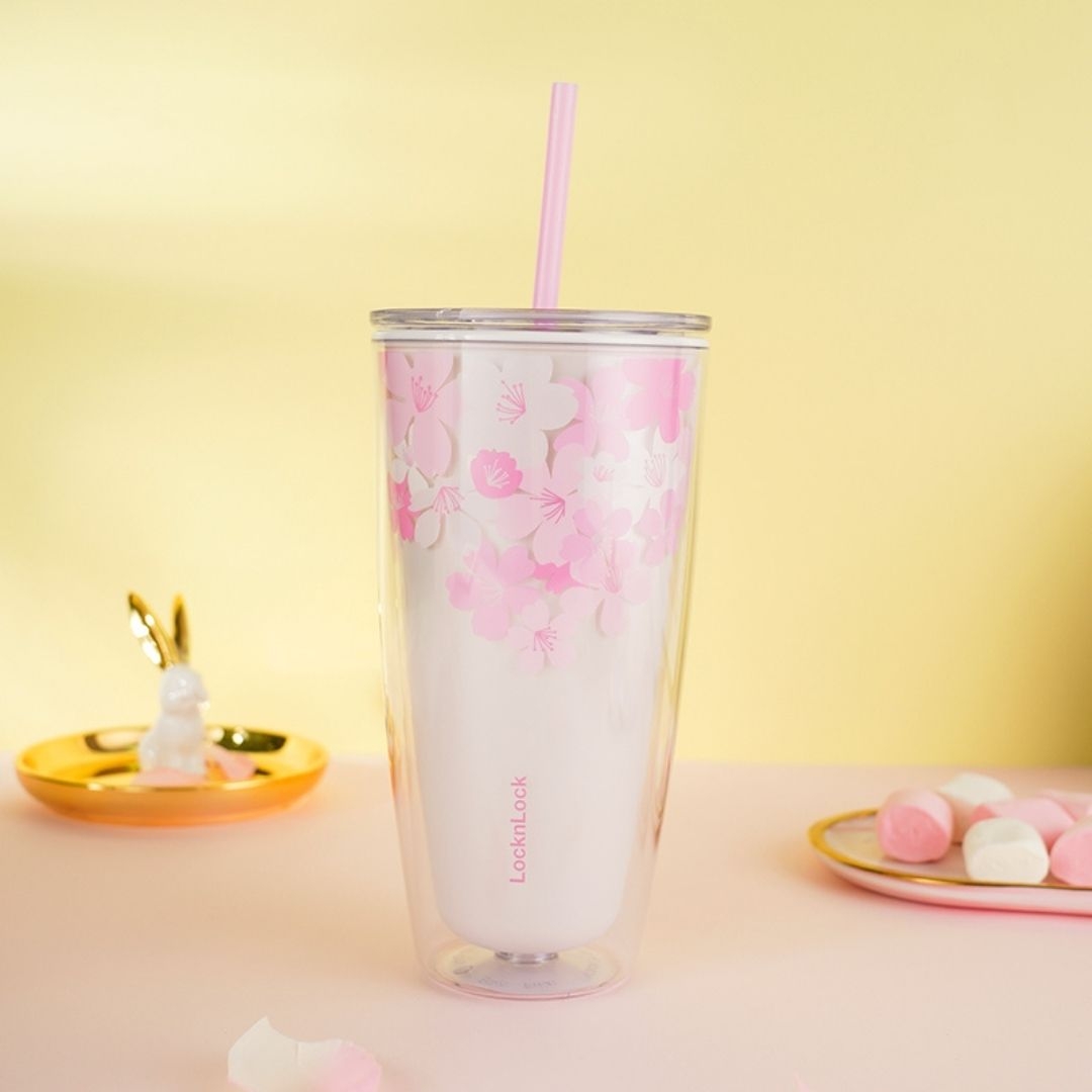 LocknLock Cherry Blossom Cup